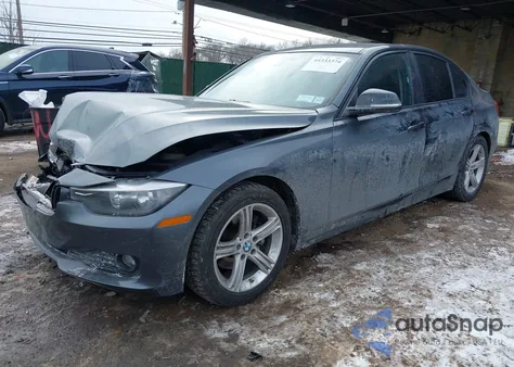 2014 BMW 320I z USA, uszkodzony, nr VIN WBA3B1G5XENS79317